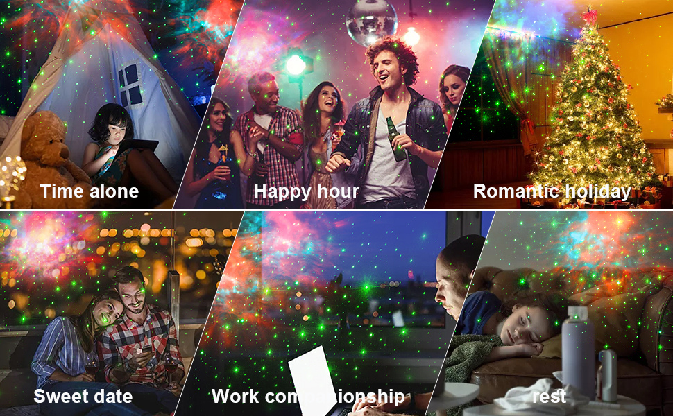 Astronaut Nebula Galaxy Projector