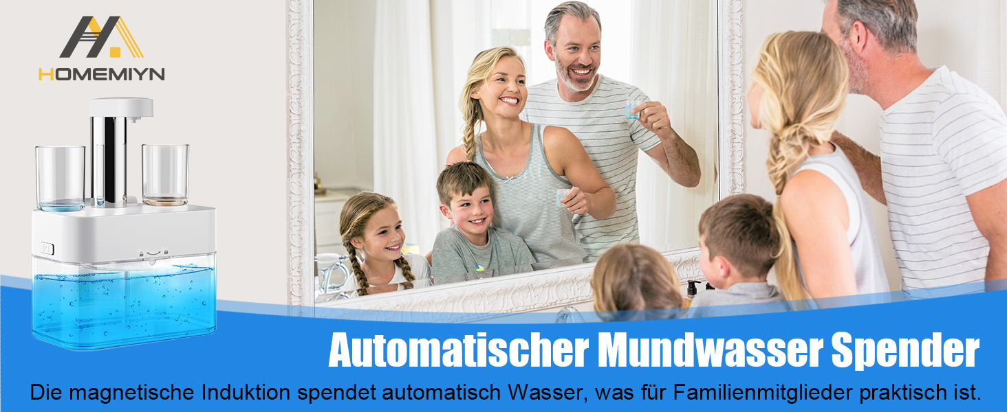 Mundwasser Spender