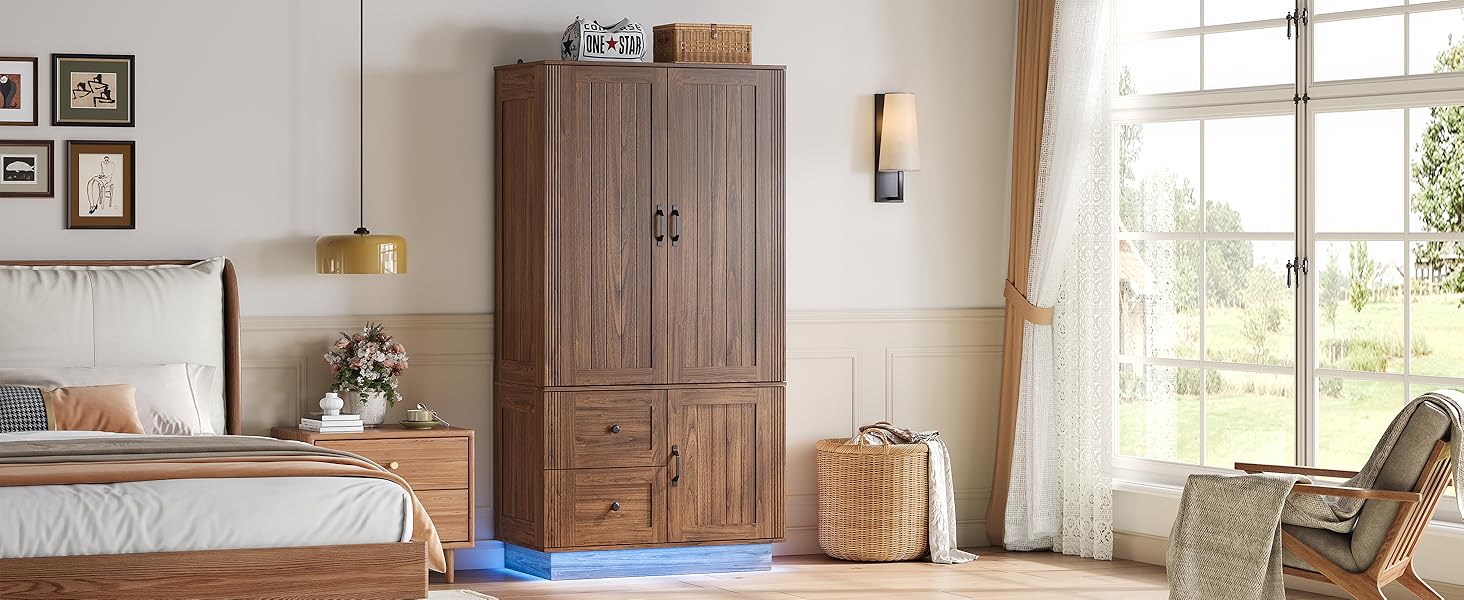 Farmhouse Wardrobe Closet