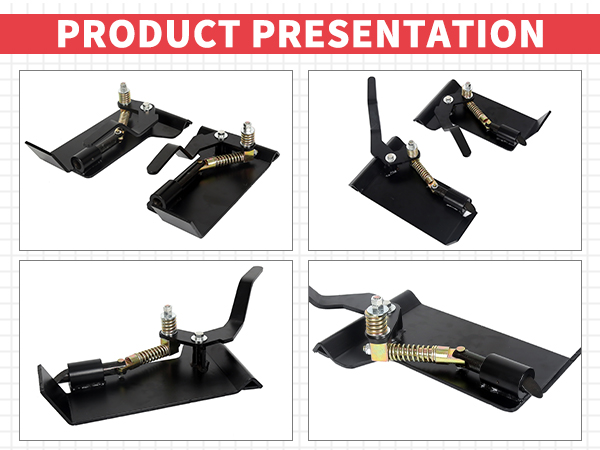 Amazon.com: ECOTRIC Pair Skid Steer Quick Tach Attach