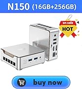 Mini PC Essenx E1 シルバー 8GB RAM 256GB SSD KAMRUI Essenx E1 ミニPC Windows 11 Pro 第12世代 N97 ミニ