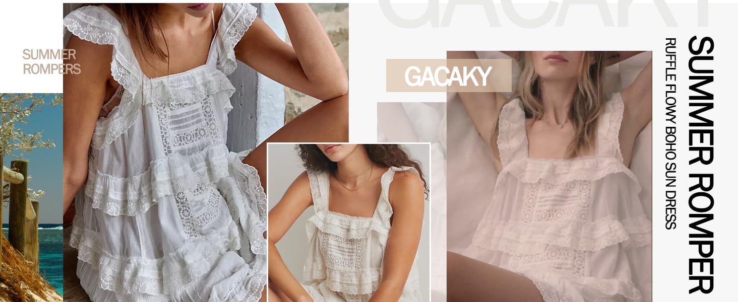 Women's Summer Casual Sleeveless Rompers