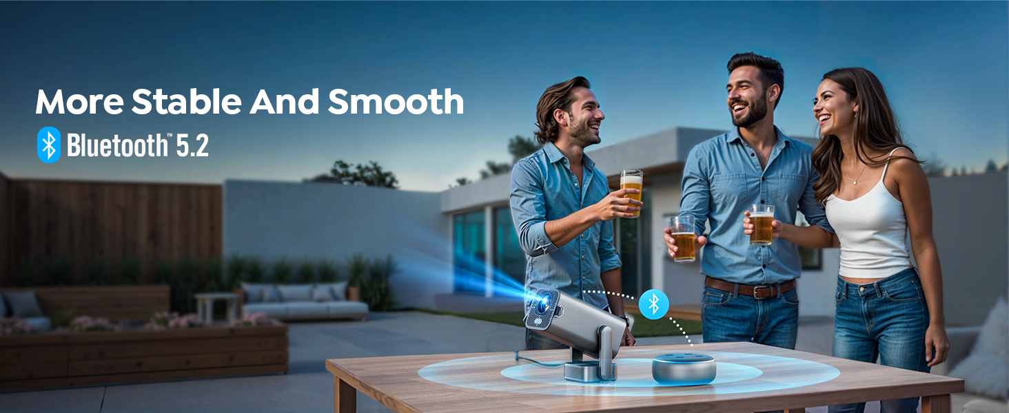 bluetooth projector
