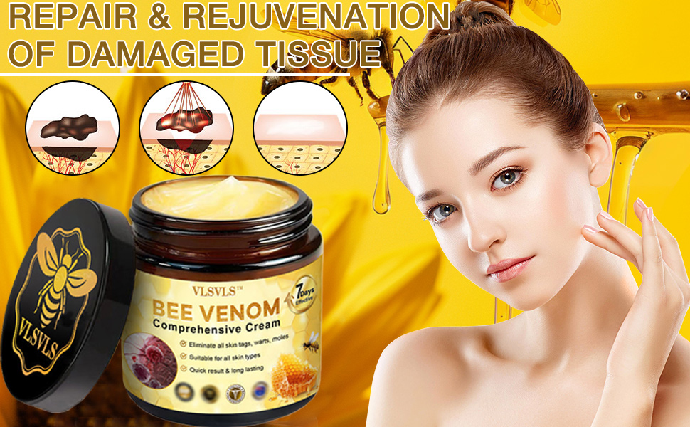 VLSVLS Bee Venom Comprehensive Cream, VLSVLS Bee Venom Cream-50g, 2025 - Does Bee Venom Work To Remove Skin Tags