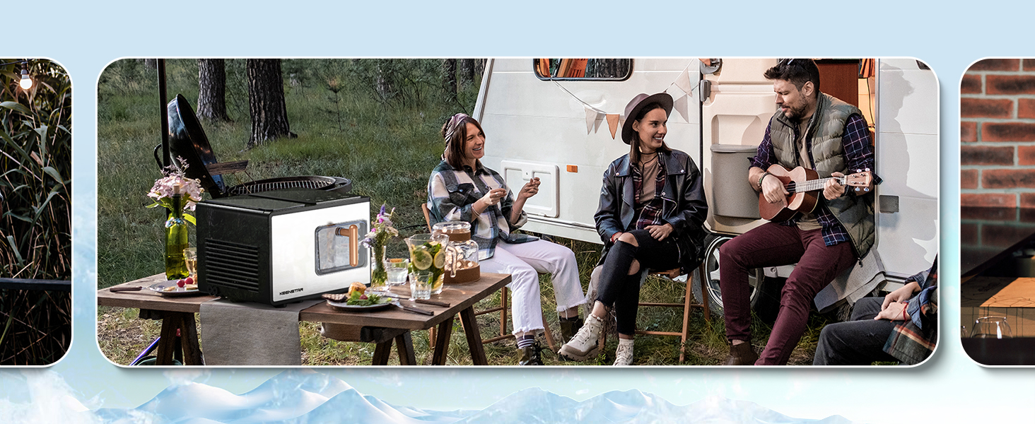 Nugget Ice Maker for Home Office Bar Party