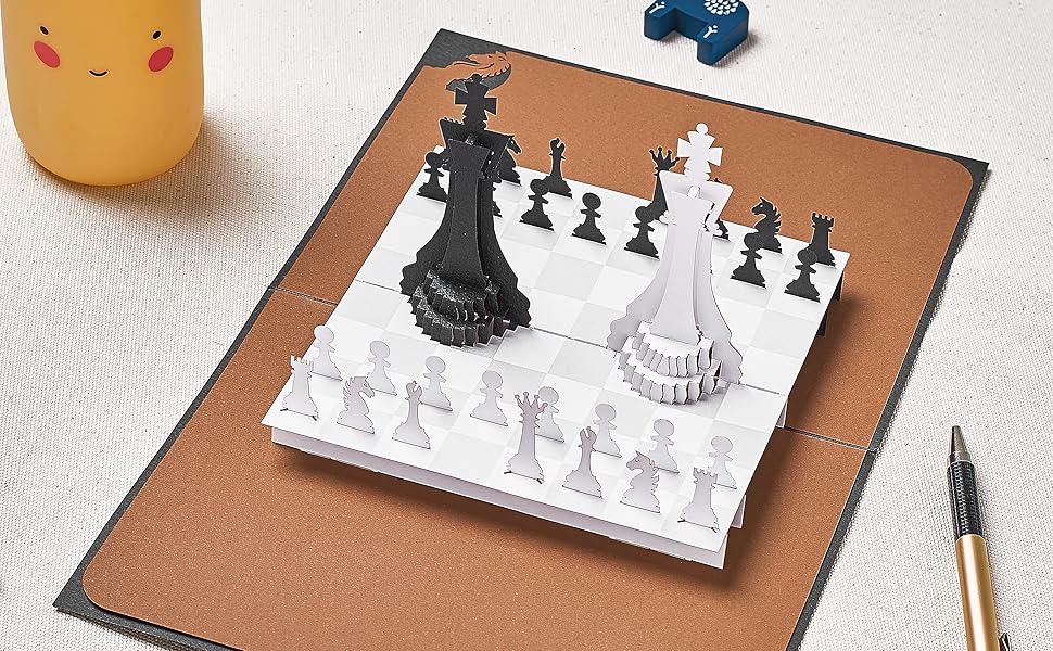 chess card for all occasions, card for coworker, card for business partner
