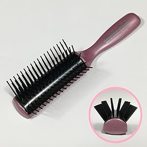 Amazon | 美・髪・専・科ミネラルイオンブラシブローシリコンブラシ