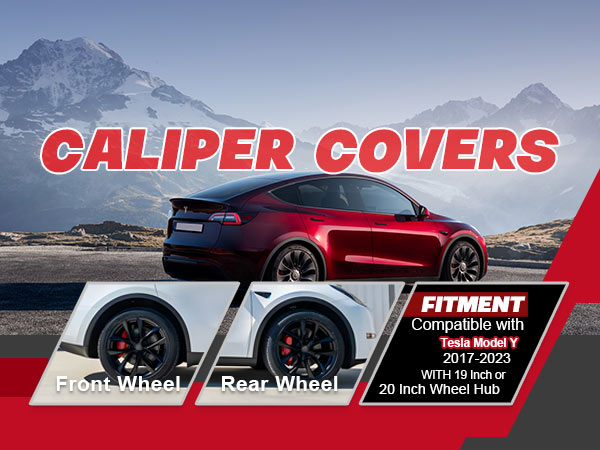Amazon.com: MIKODA Caliper Covers for Tesla model Y 19