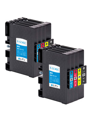 リコー 41シリーズ インクカートリッジ Mサイズ計8箱セット リコー 41シリーズ インクカートリッジ Mサイズ計8箱セット