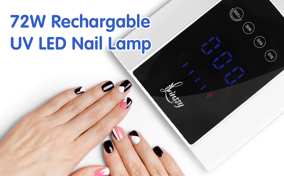 Amazon.com : 72W Professional UV Light for Nails