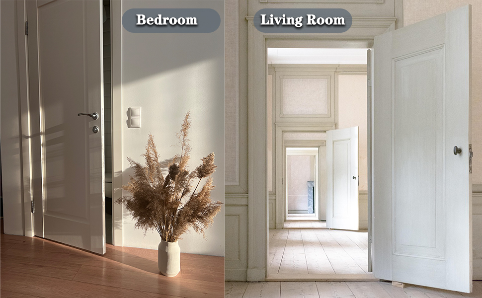 Allucky Matte Black Door Hinges 20 Pack 3x3 Inch Interior Door Hinges