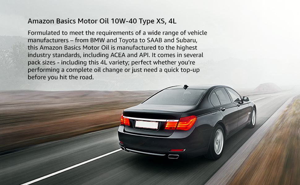 Amazon Basics Motor Engine Oil 10W40 TypXS, 4L Amazon.co.uk Automotive