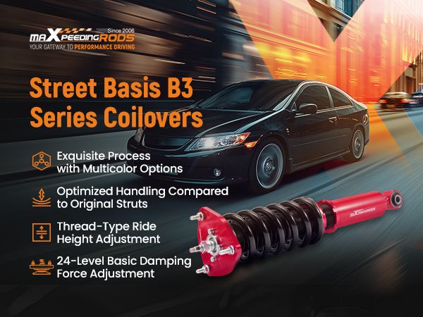 Amazon.com: maXpeedingrods Coilovers for Nissan 370Z RWD