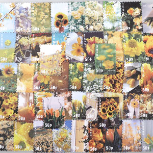 Garden Stamp Scrapbook Stickers