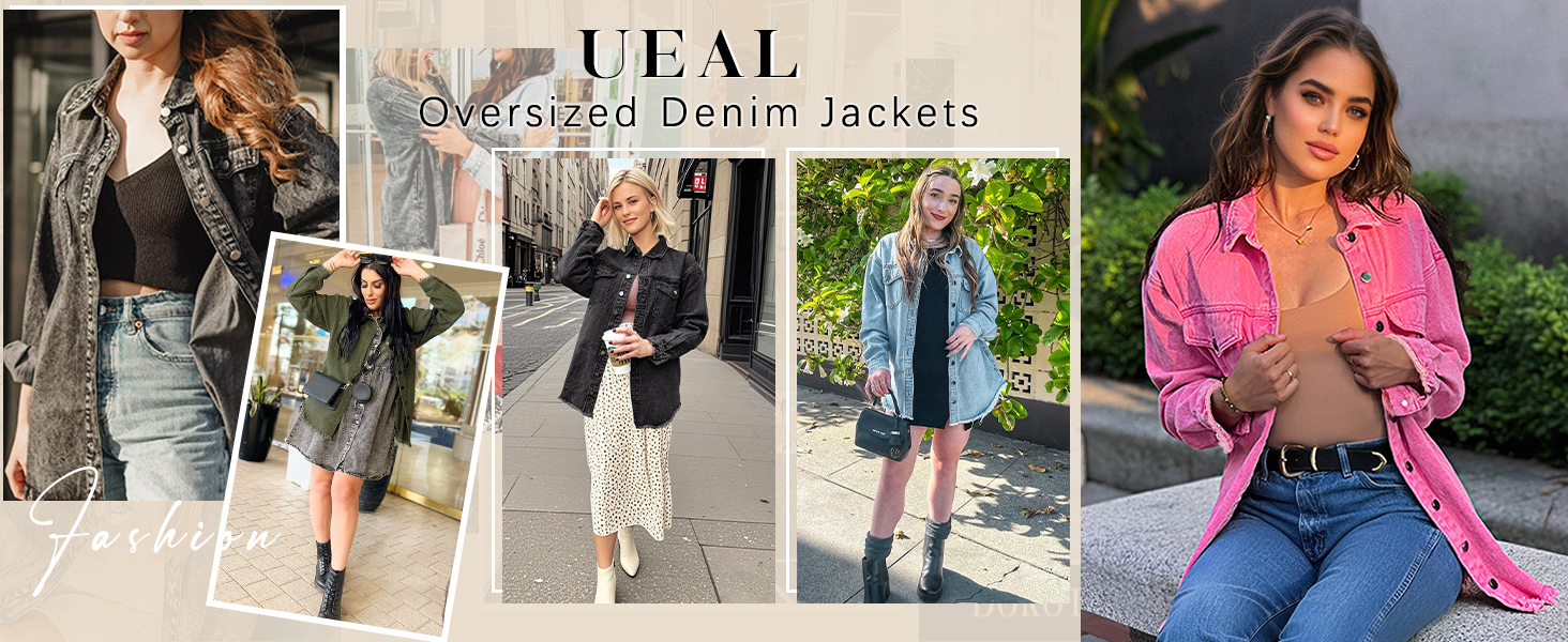 Jackets for Women Trendy Oversized Denim Shirt Women Summer Cowgirl Outfits