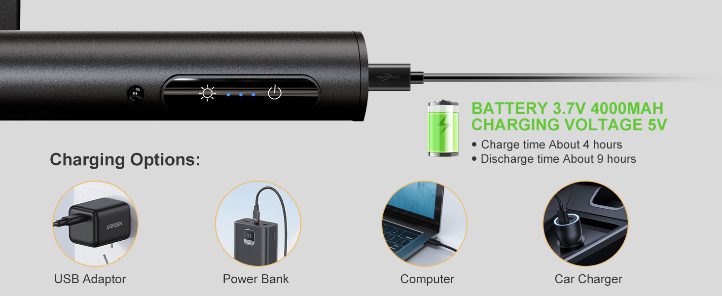 Buy LED Indoor Rechargeable Wall Lamp in UK - Shop Now!