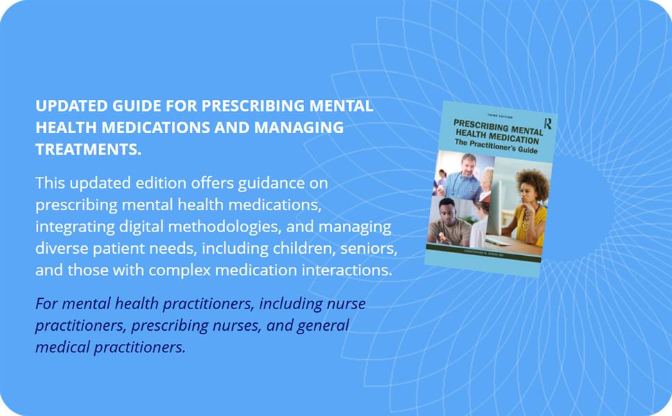 Blurb and description for Prescribing Mental Health Medication