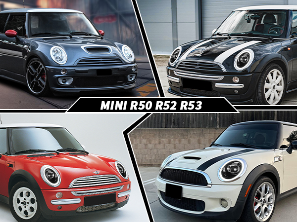 Amazon.co.jp: Archaic ミニクーパー mini R50 R52 R53 ヘッド