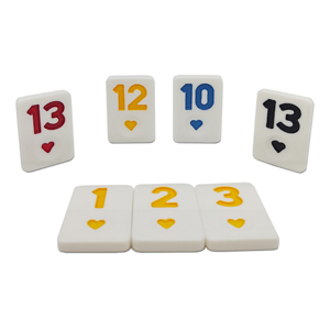 Rummy Cube Game with Case 6 Players