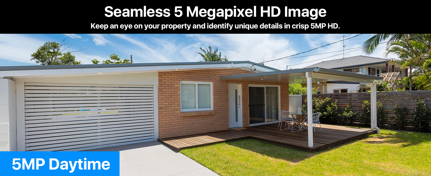 Seamless 5 Megapixel HD Image