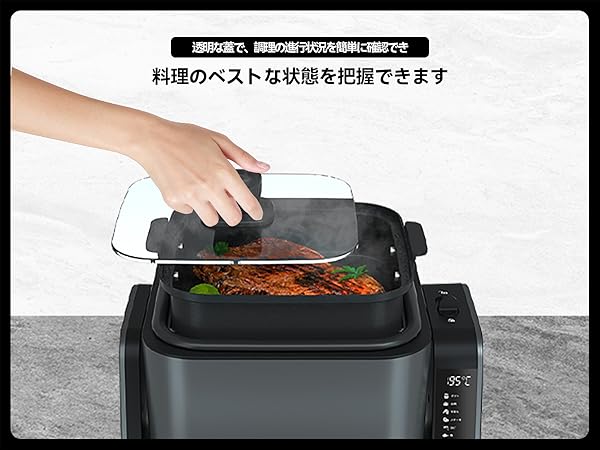 Amazon.co.jp: JYUNSEI ノンフライヤー 2in1 エアフライヤー