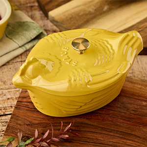 「新品未使用」ストウブ　スモールチキンココット　シトロン STAUB - 新品 完売品 ストウブ スモールチキンココット11cm