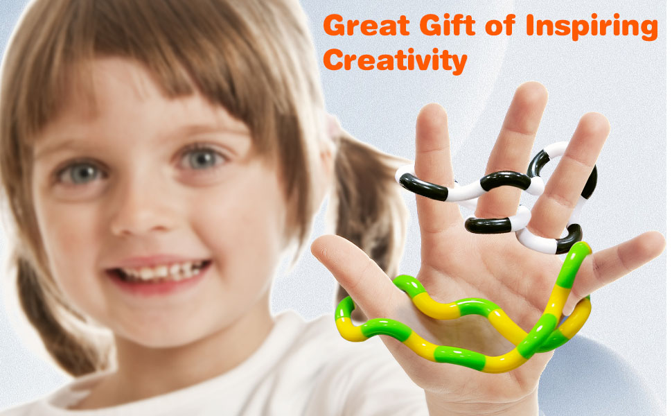 Multicolored Fidget Toys, 12 Pack Multicolored Twisty