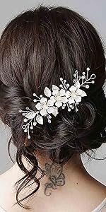 wedding guest bridesmaid hair accessories women