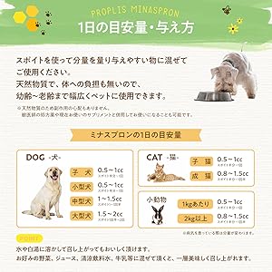 Amazon.co.jp: ミナスプロン プロポリス スーパー for PETS 130cc
