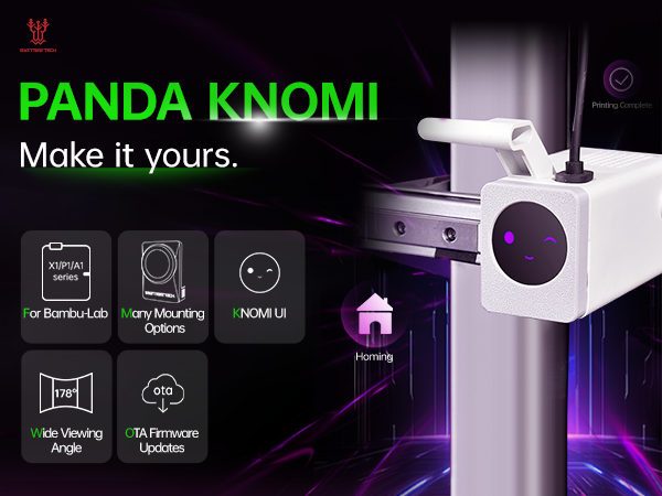 Amazon.com: BIGTREETECH Panda Knomi Screen Only, Toolhead