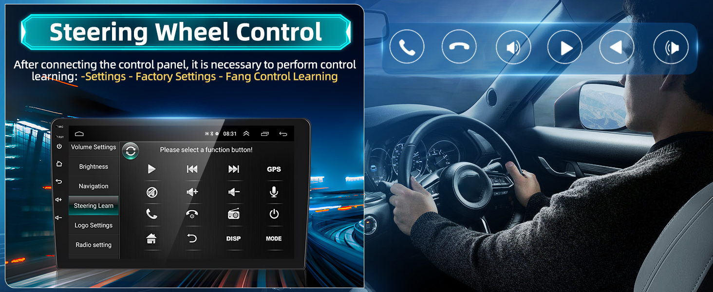 Car Stereo Radio Chevrolet Lova Captiva Gentra Aveo Epica 2006-2011 Car Play Android Auto 9" Audio