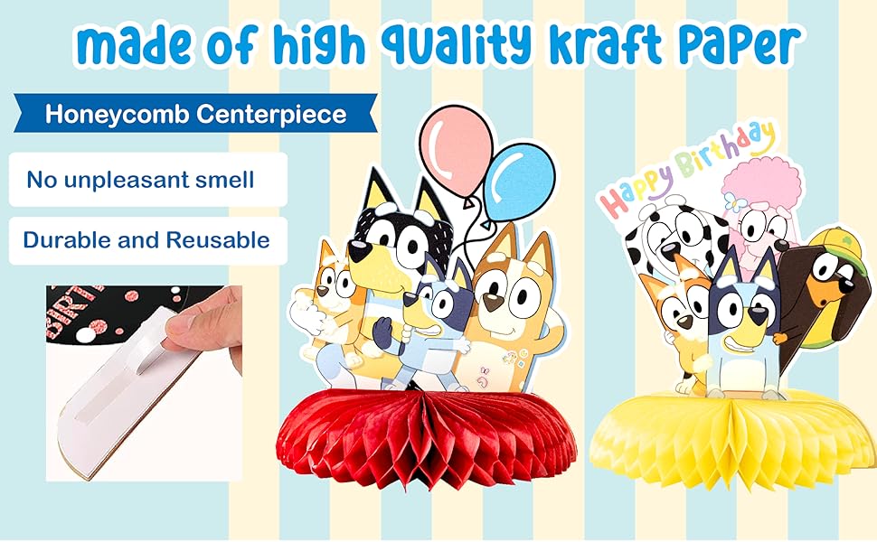 bluey backdrop bluey plates birthday bluey plates bingo birthday party decorations