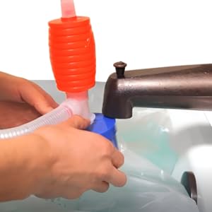 Bathtub bladder sealed