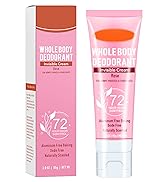 Wenrny Whole Body Deodorant for Women - 72 Hour Odor Control Women's Deodorant Invisible Cream Tu