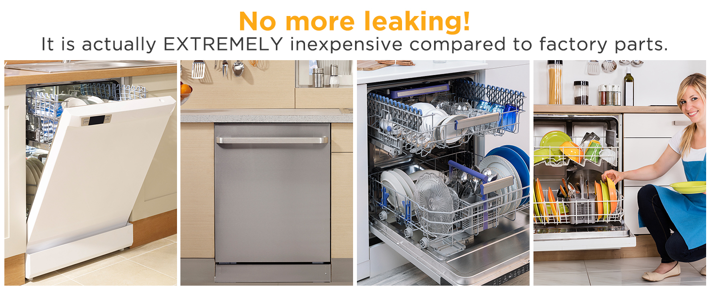 154827601 Dishwasher Door Seal Combo Kit For Frigidaire