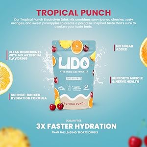 Tropical Punch Electrolytes