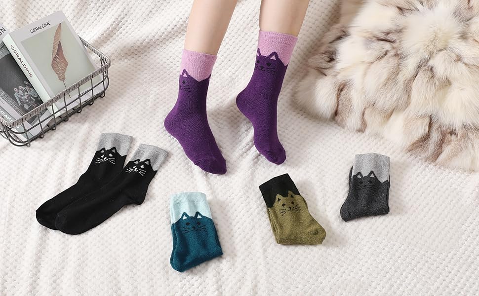 wool socks for women 