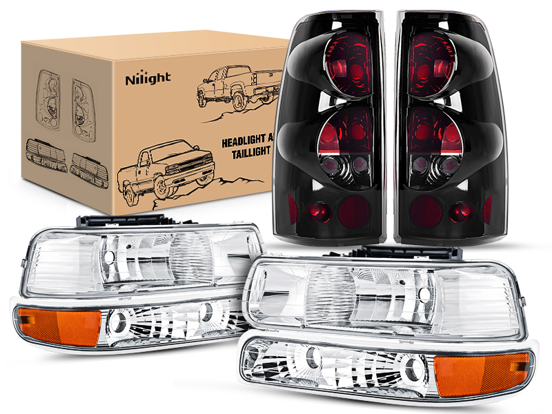 Nilight Headlight and Taillight Assembly Combo