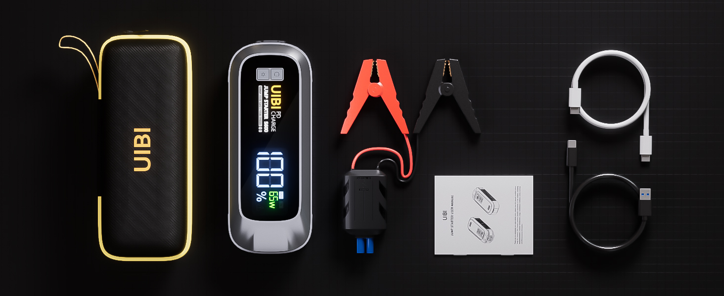 jumper cables with battery pack