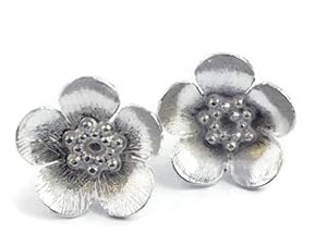 Buttercup Sterling Silver Stud Earrings
