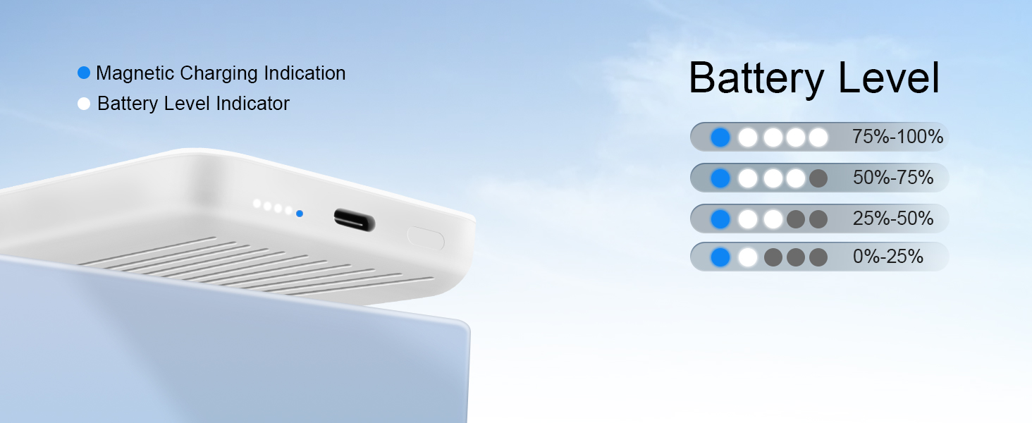magnetic portable charger for iphone