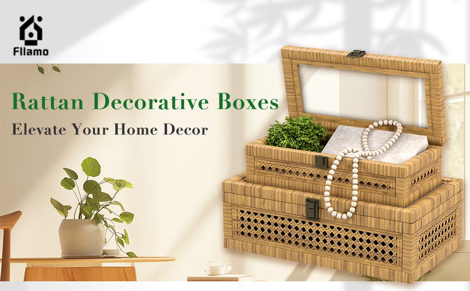 Rattan Decorative Box-01