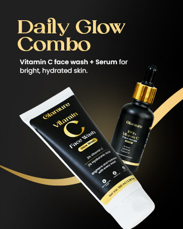 Glamure 10% Vitamin C Face Serum 4% Niacinmide and 1% Hyaluronic Acid, flashing skin, hydrating and hydrating serum, anti-dulaness for men and women, 30ml coincidence