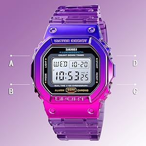 Amazon.com: Tonnier Women Sports Watches Classic Digital Amazon.com: Tonnier Women Sports Watches Classic Digital