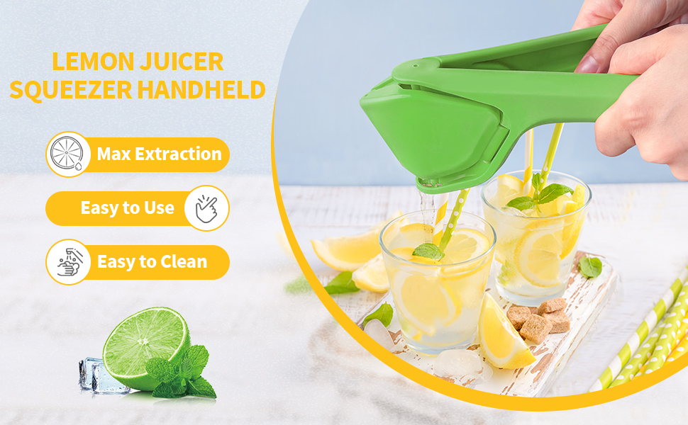 EastLink Lemon Juicer Lime Squeezer, Max Juice Extraction