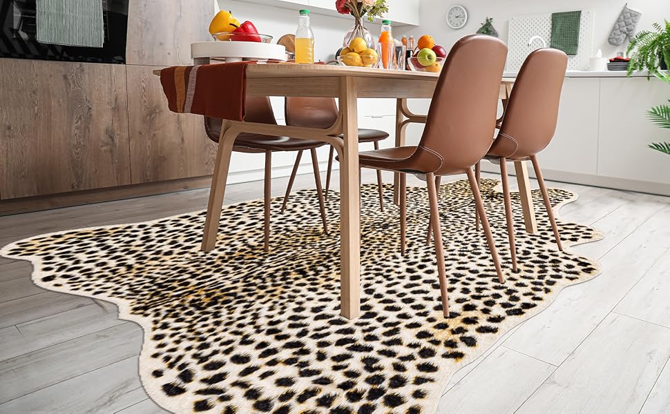 animal hide rug