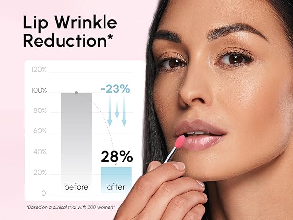 lip wrinkle reduction