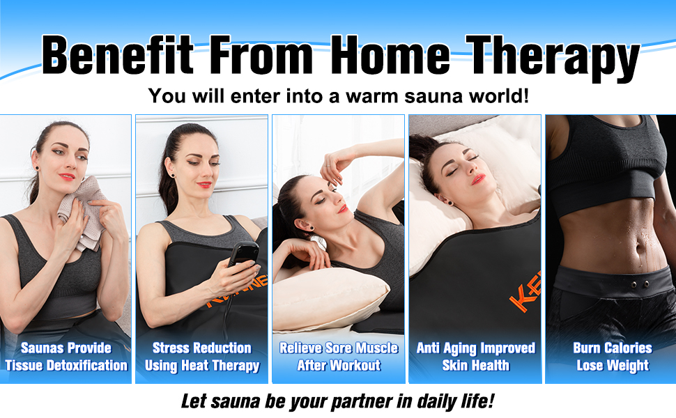 Infrared Sauna Blanket Portable Far Infrared Saunas for