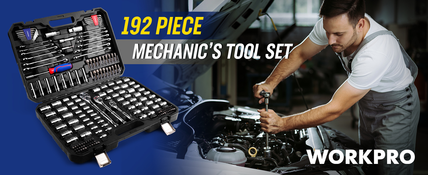 192 PC MECHANIC'S TOOL SET 192 PC MECHANIC'S TOOL SET