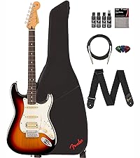Amazon.com: Fender Player II Stratocaster HSS - Polar White